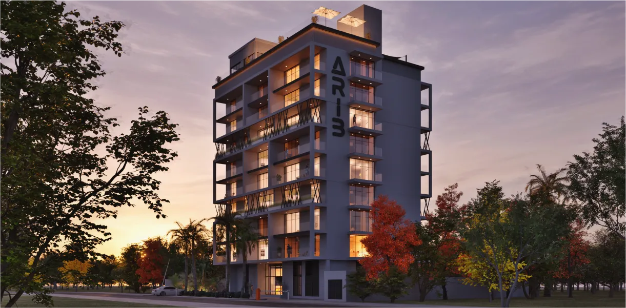 ARIB Collection - Modern Apartments in Dubai Land Residence Complex
